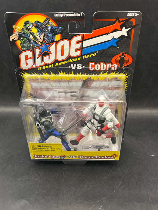 GI Joe vs. Cobra Snake Eyes vs. Storm Shadow 2-Pack