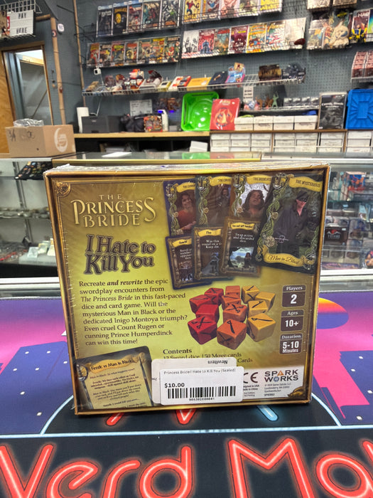 Princess Bride I Hate to Kill You (Sealed)