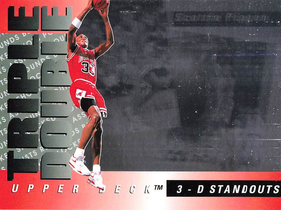 1993-94 Upper Deck Triple Double #TD3 Scottie Pippen