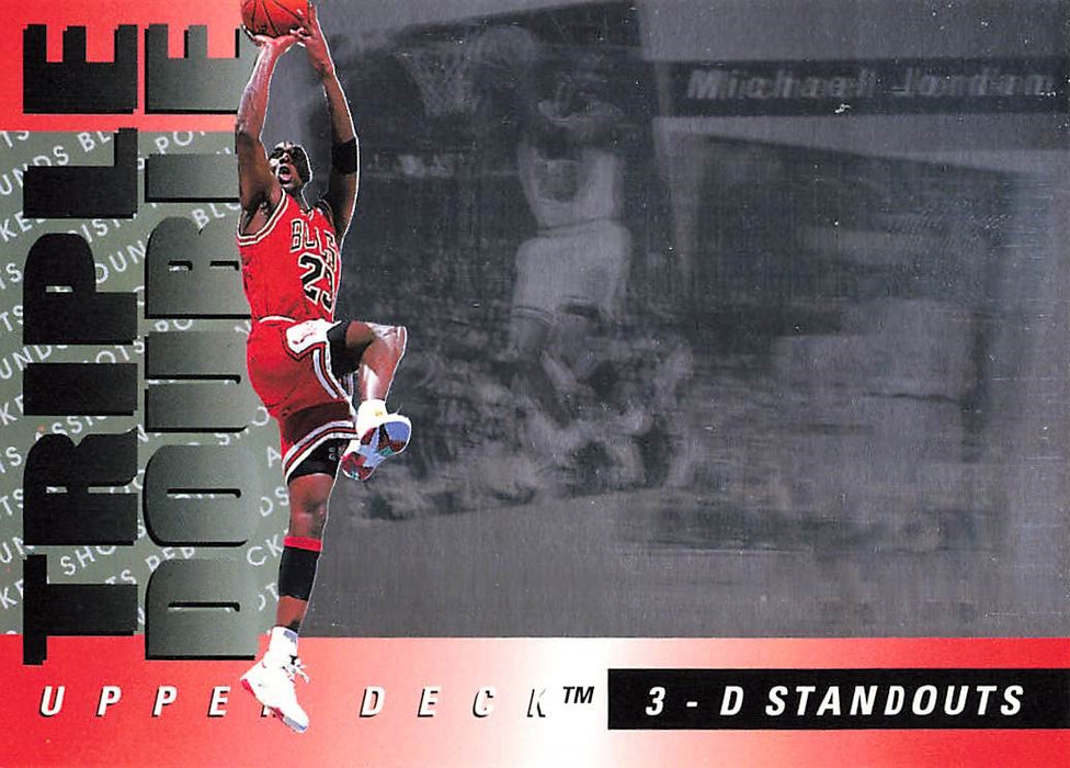 1993-94 Upper Deck Triple Double #TD2 Michael Jordan