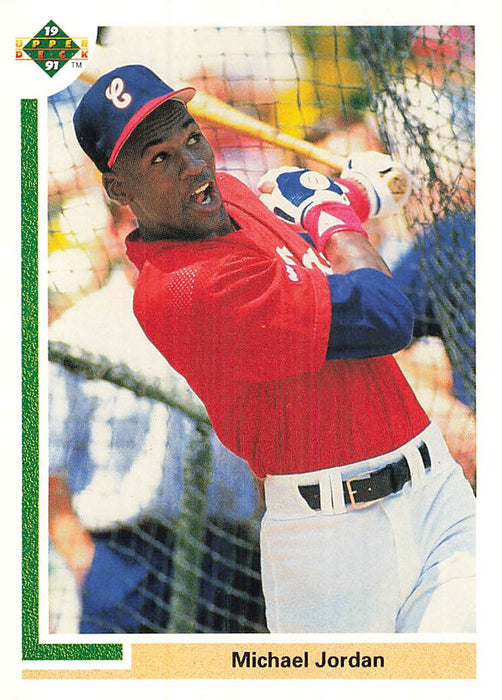 1991 Upper Deck #SP1 Michael Jordan SP/Shown batting in/White Sox uniform