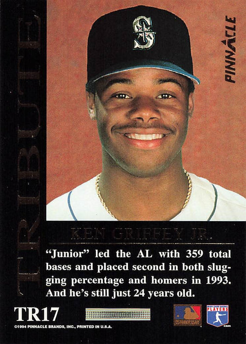 1994 Pinnacle Tribute #TR17 Ken Griffey Jr.