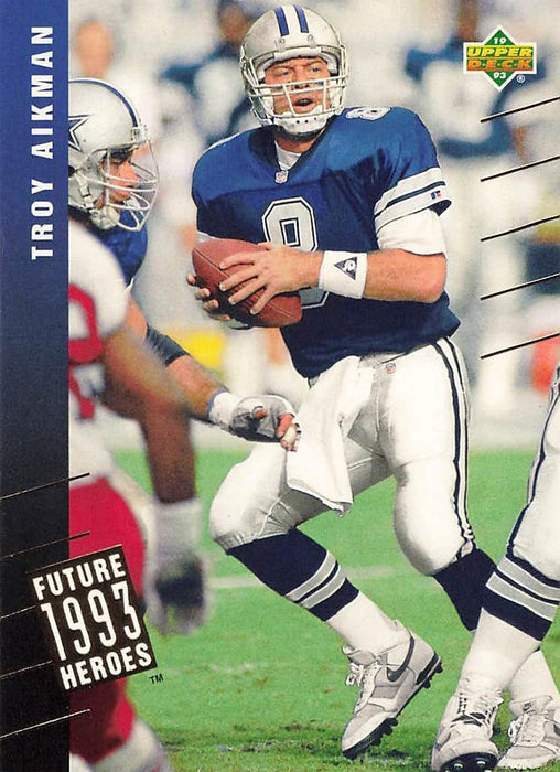 1993 Upper Deck Future Heroes #40 Troy Aikman