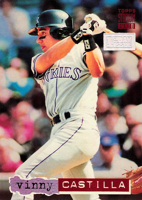 1994 Stadium Club First Day Issue #244 Vinny Castilla