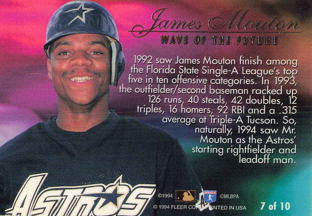 1994 Flair Wave of the Future #A7 James Mouton