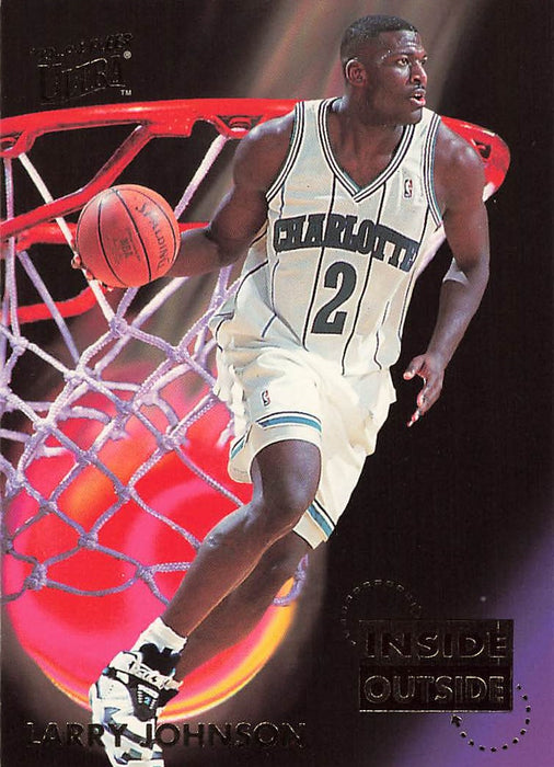 1993-94 Ultra Inside/Outside #3 Larry Johnson