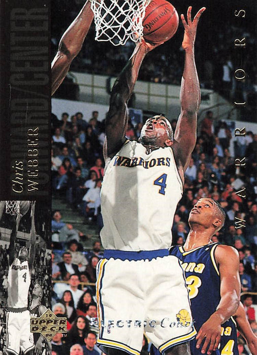 1993-94 Upper Deck SE Electric Court #4 Chris Webber