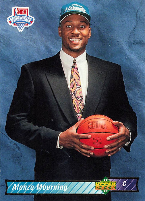 1992-93 Upper Deck #2 Alonzo Mourning RC