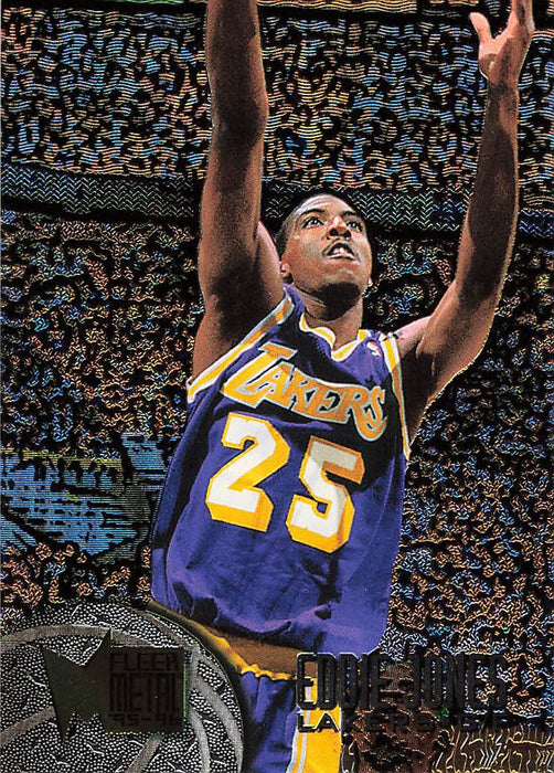 1995-96 Metal #54 Eddie Jones