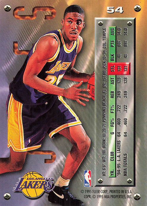 1995-96 Metal #54 Eddie Jones