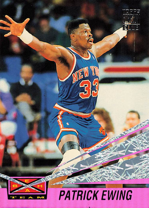 1993-94 Stadium Club Beam Team #3 Patrick Ewing