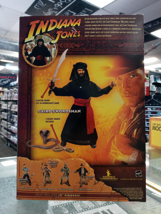 Indiana Jones Raiders Of The Lost Ark Cairo Swordsman 12'' Action Figure