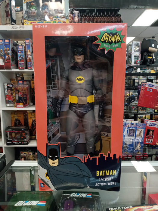 NECA Batman Adam West Action Figure, 1/4 Scale