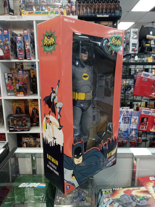 NECA Batman Adam West Action Figure, 1/4 Scale