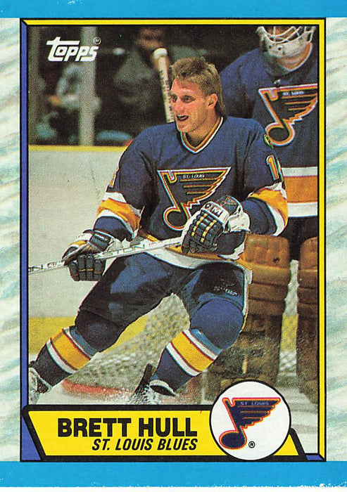 1989-90 Topps #186 Brett Hull