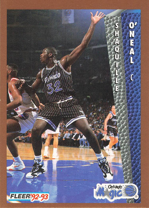 1992-93 Fleer #401 Shaquille O'Neal RC