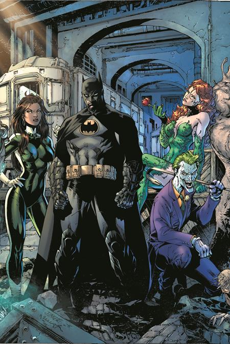 Batman #163 Cvr A Jim Lee & Scott Williams Batman Connecting Middle Alternate Color