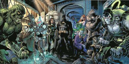 Batman #163 Cvr E Jim Lee & Scott Williams Batman Connecting Gatefold Var