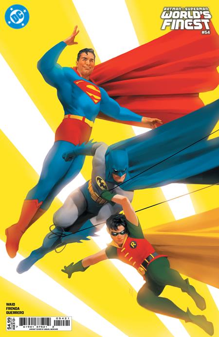 Batman Superman Worlds Finest #54 Cvr B Miguel Mercado Card Stock Var