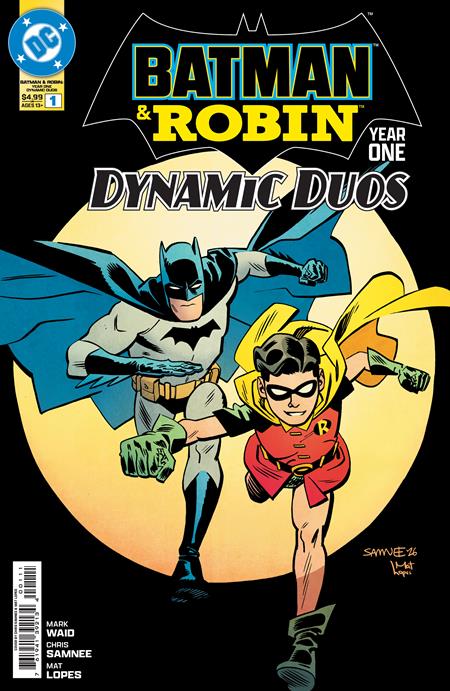 Batman & Robin Year One Dynamic Duos #1 (Of 12) Cvr A Chris Samnee