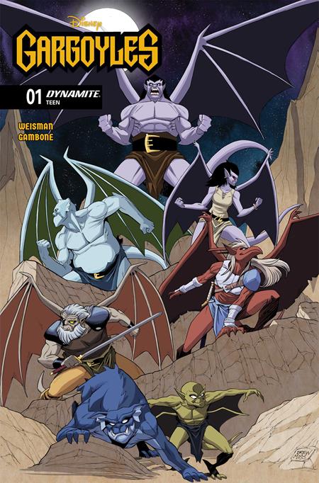 Gargoyles #1 (2026) Cvr B Drew Moss Var