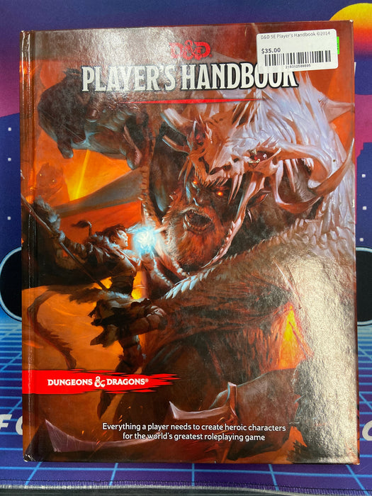 D&D 5E Player's Handbook ©2014