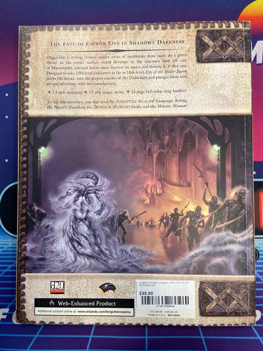 Dungeons & Dragons Forgotten Realms SC - City of the Spider Queen