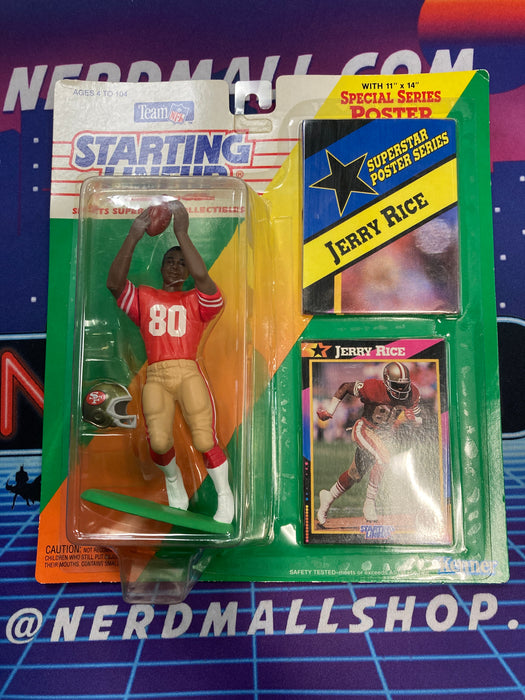 Starting Lineup 1992 Football Jerry Rice