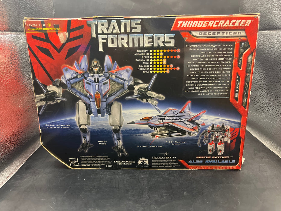 Transformers Movie Thundercracker (Voyager Class) 2007