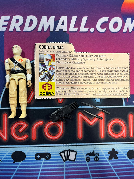 GI Joe ARAH Storm Shadow (1984)