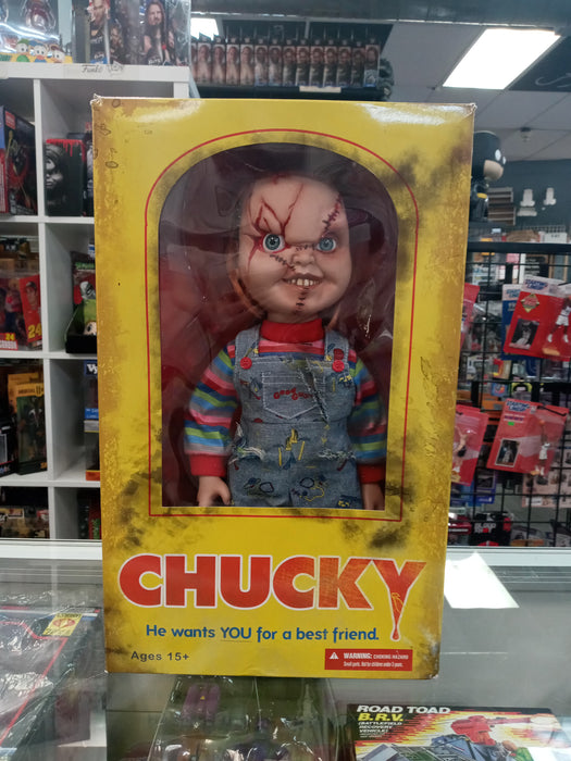 Mezco Bride of Chucky 15" Mega Scale - Chucky