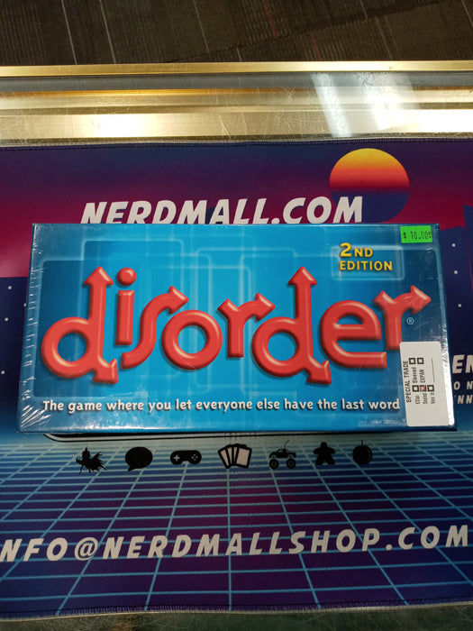 Disorder (2nd Ed Sealed)