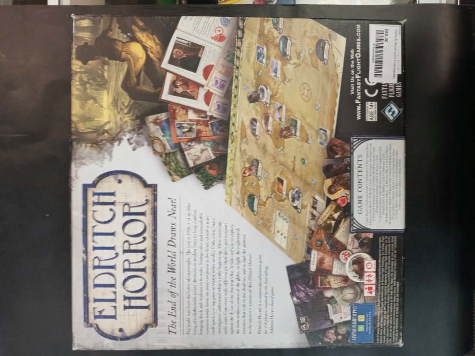 Eldritch Horror with 4 expansions