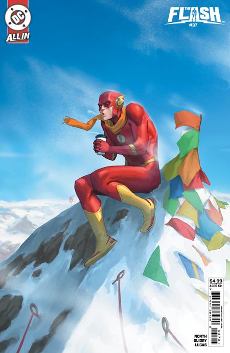 Flash #37 Cvr B Ejikure Card Stock Var