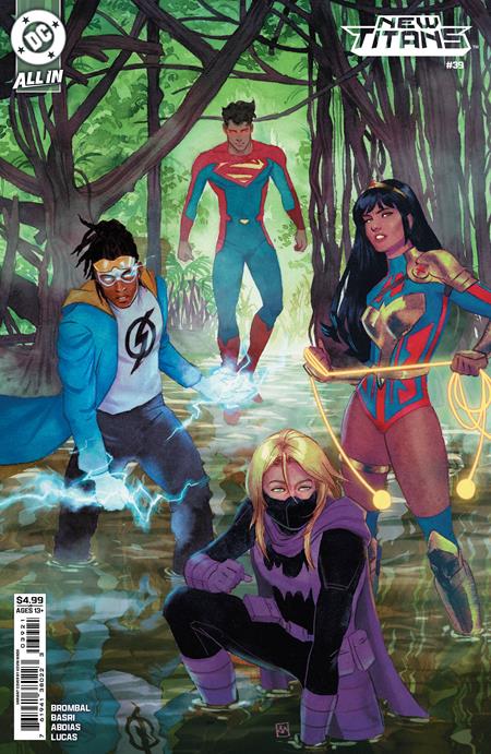 New Titans #39 Cvr B Kevin Wada Card Stock Var