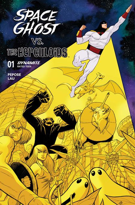 Space Ghost Vs The Herculoids #1 Cvr B Drew Moss Var