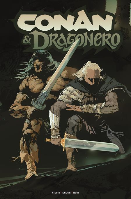 Conan The Barbarian And Dragonero #5 (Of 7) Cvr A Stevan Subic (Mr)
