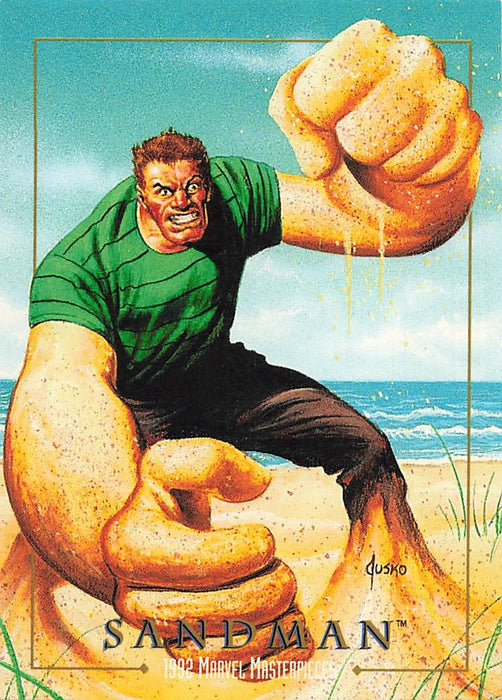 1992 SkyBox Marvel Masterpieces #77 Sandman