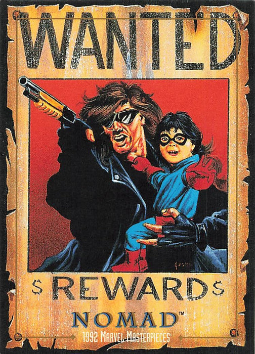 1992 SkyBox Marvel Masterpieces #70 Nomad