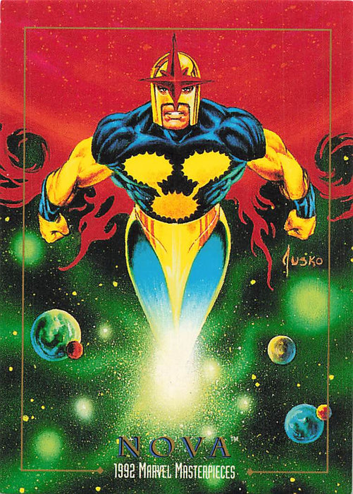 1992 SkyBox Marvel Masterpieces #68 Nova