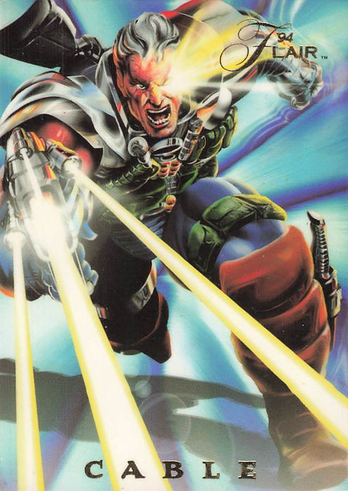 1995 Flair Marvel Annual PowerBlast #1 Cable