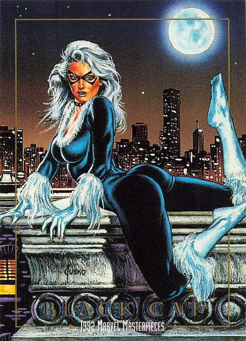 1992 SkyBox Marvel Masterpieces #5 Black Cat