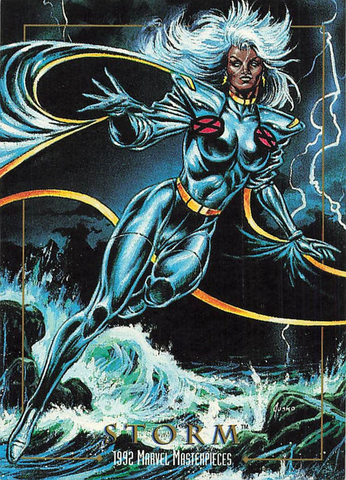 1992 SkyBox Marvel Masterpieces #86 Storm