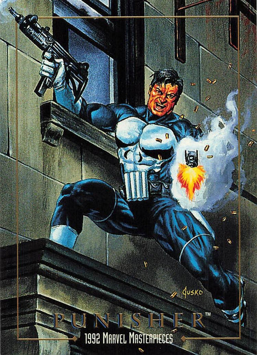 1992 SkyBox Marvel Masterpieces #73 Punisher