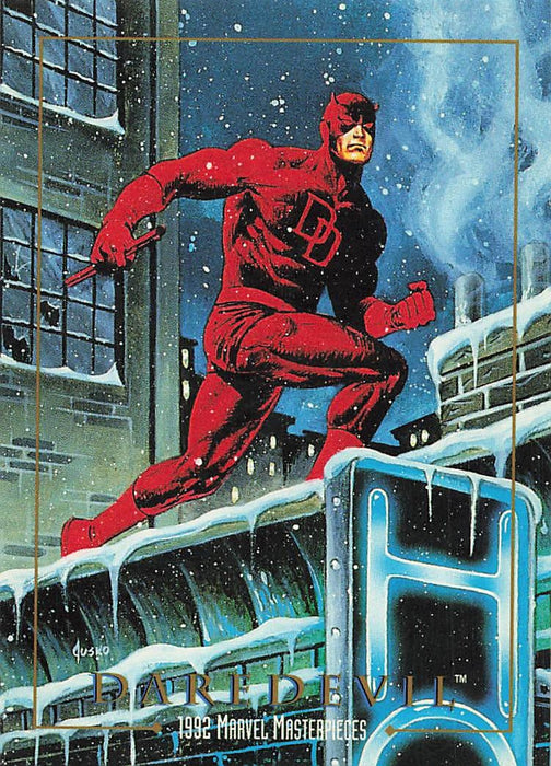 1992 SkyBox Marvel Masterpieces #12 Daredevil