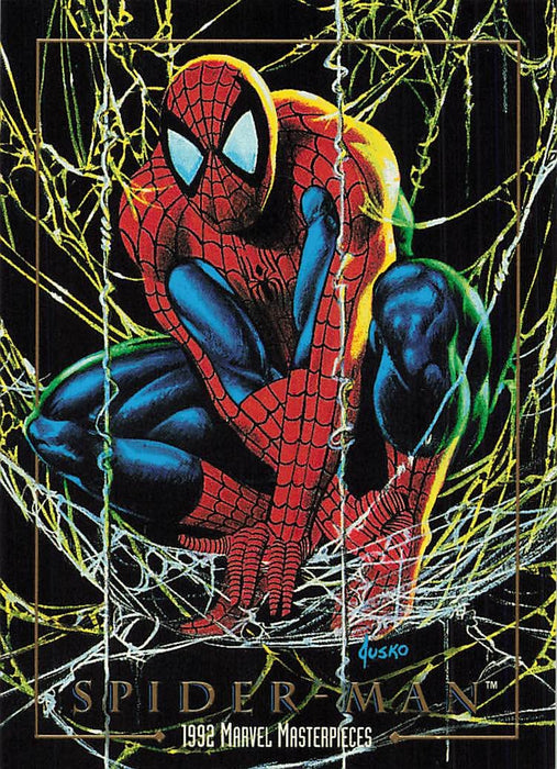 1992 SkyBox Marvel Masterpieces #87 Spider-Man