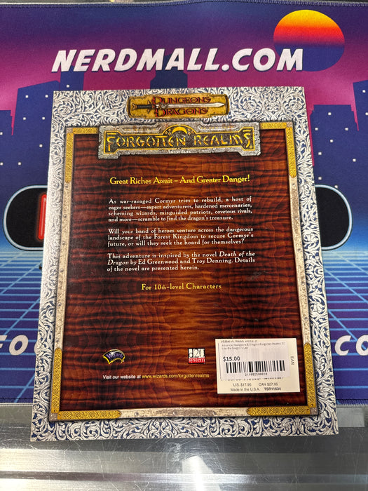Advanced Dungeons & Dragons Forgotten Realms SC Into the Dragon's Lair