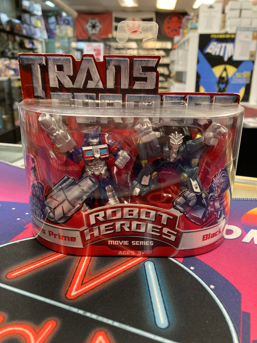 Robot Heroes Optimus Prime & Blackout