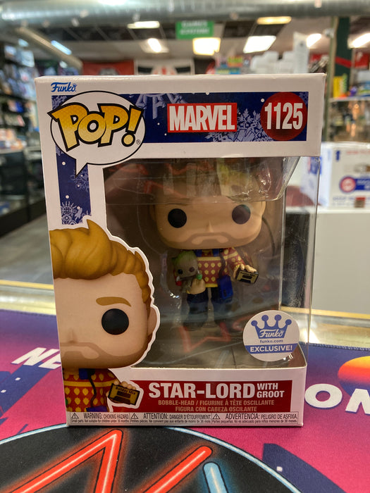 POP Marvel - Star Lord With Groot