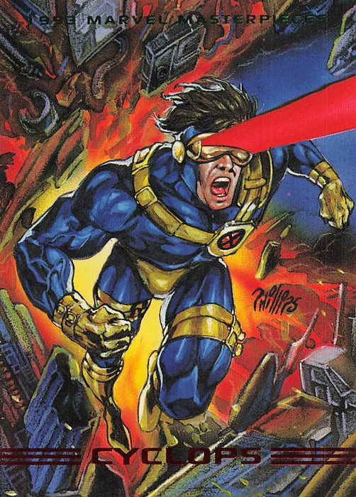 1993 SkyBox Marvel Masterpieces #7 Cyclops
